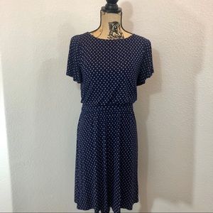 NWT LOFT Outlet Flutter Sleeve Dress